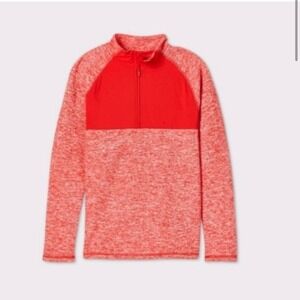 all in motion Fall Flece Quarter Zip Pullover L 12/14